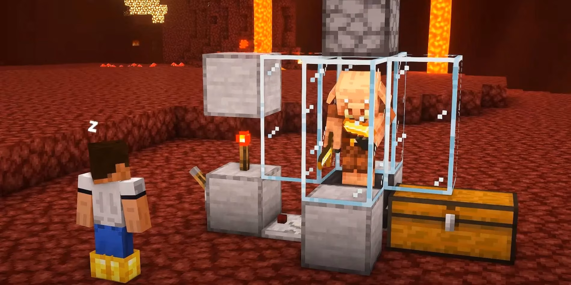 gilded-whispers-the-enigmatic-commerce-of-minecraft-s-nether-swine-image-1